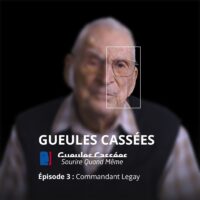 Jean Legay, ancien parachutiste et commandant, invité du podcast Gueules Cassées