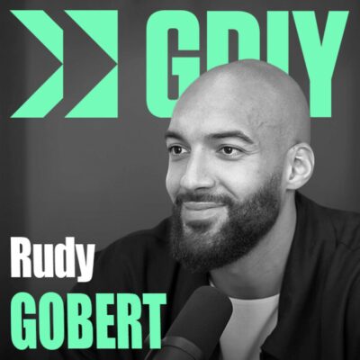 Rudy Gobert, basketteur NBA quatre fois meilleur défenseur, invité du podcast Génération Do It Yourself de Matthieu Stefani